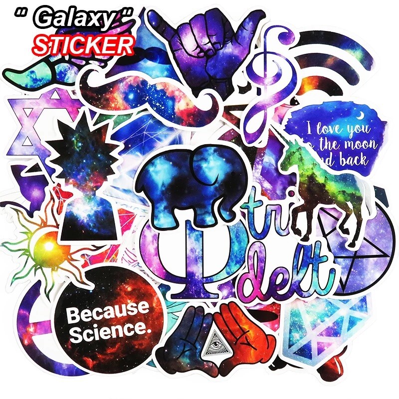 Galaxy Stickers 41pcs