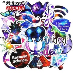Galaxy Stickers 41pcs
