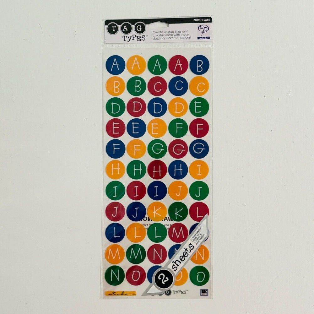 Sticko’s Tag Types Stickers