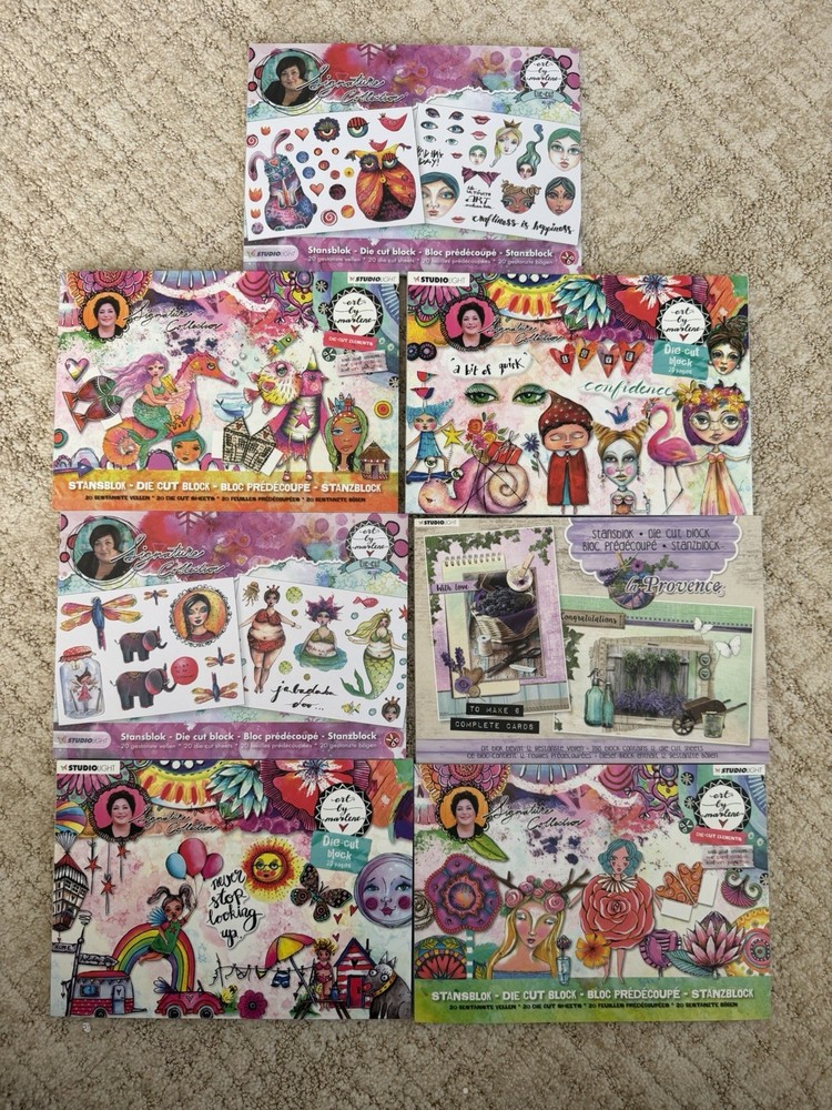 Art by Marlene Die Cut Block Sheets Elements Studio Light Signature Collection