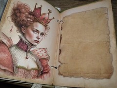 Alice In Wonderland Junk Journal Scrapbook USA Seller