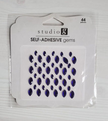 Self Adhesive Rhinestones Gems Bling 3D Stickers 12 Packets (432 individual pcs)