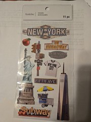 Recollections NEW YORK CITY Scrapbooking Stickers