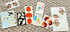 Mrs Grossmans Sticker Lot Holiday Birthday Kids 175+ Strips Creative Memories