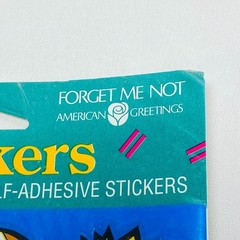 Vtg American Greetings Sports Themed Stickers 1990s 4 Sheets New Sealed