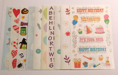 Mrs. Grossman’s Stickers You Choose ~Card Captions Card Making~ Brand New READ