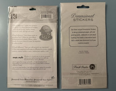 K&Company AND Dimensional – Happy Trails Passport Travel Scrapbooking Stickers