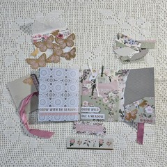 Handmade Junk Journal Kit There is Beauty all Around