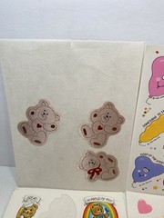 Hallmark, AGC, & Trend Loose Partial Sheet New Stickers Bears, Sweet Dreams, Etc