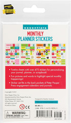 Essentials Month by Month Planner Stickers (Set of 475 Stickers) ⭐️⭐️⭐️⭐️⭐️