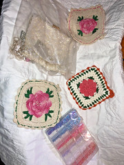 CraftingLove/Valentines Junkin’ Box-13 Plus Pounds-Ephemera, Junk Jewelry, etc.