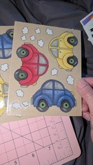 Provo Craft Stickers Lot 5 Full Sheets Cars Beep Beep, Months Take The Plunge