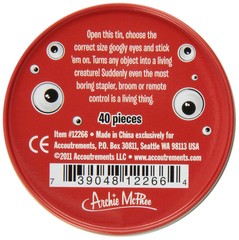 Emergency Googly Eyes 20 Pairs 4 Sizes Stickers for Inanimate Objects