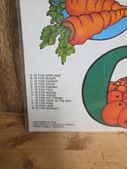Vintage 1979 Family Bazaar ABC Stick-Ons Stickers All 26 Letters