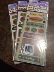 NEW! 3 Packs JoAnn Scrap Essentials Value Sticker Flip Packs Over 500 Stickers