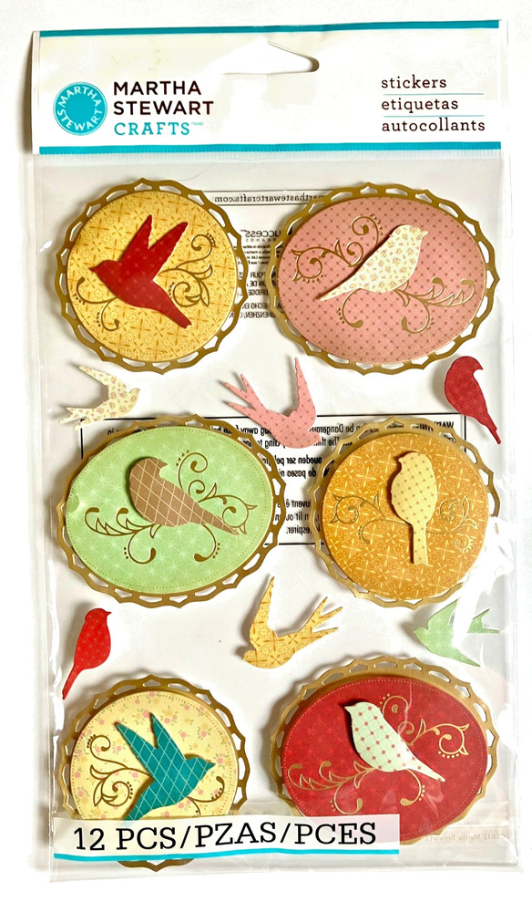 Martha Stewart Stickers, You Pick, Some RARE! Nature Theme!