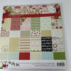 a Christmas Story Collection Websters Pages 24 pc 2 ea/12 Double Sided #PP1214