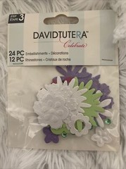 David Tutera Celebrate Scrapbook Bundle Tags & Embellishments Lot 9 Packs NEW