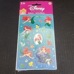 Vintage Sandylion Disney’s The Little Mermaid Ariel Princess 2 Sticker Sheets…