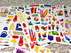 Mrs Grossmans Sticker Lot Holiday Birthday Kids 175+ Strips Creative Memories