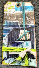 4 Pc Ephemera 2 Tags 1 Ticket 1 Sticker For Junk Journal, Scrapbook, Card Making