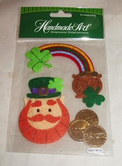 Art Craft Supplies Irish St Patrick’s Day Scrapbooking Dimensional Embellishment