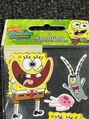 New! Spongebob Squarepants Plankton Jellyfish Gary Scrapbook Stickers