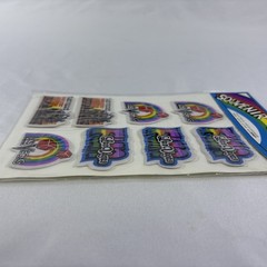 Vintage Puffy Rainbows Souvenir Stickers Retro 80’s Collection SEALED Las Vegas