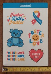 38 Stickers Lot Scooby Doo Cat Elf Panda Foster Care Vintage 80s Hallmark Tennis