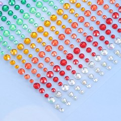 Self-adhesive Crystal Rhinestone Sticker for Water Bottle Nail Stickers