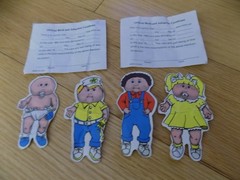 Vintage Stickers Cabbage Patch Kids Lot Birth Certificate Adoption