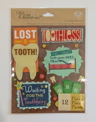 Losing A Tooth Fairy Money Scrapbooking Stickers By Life’s Little Occasions RARE
