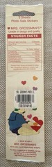 Vtg Mrs. Grossmans Stickers Birthday Party Hats Photo Safe 1989 3 Sheets Sealed