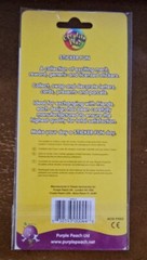 Creative Play Purple Peach Ltd, foil sea shell stickers, NIP