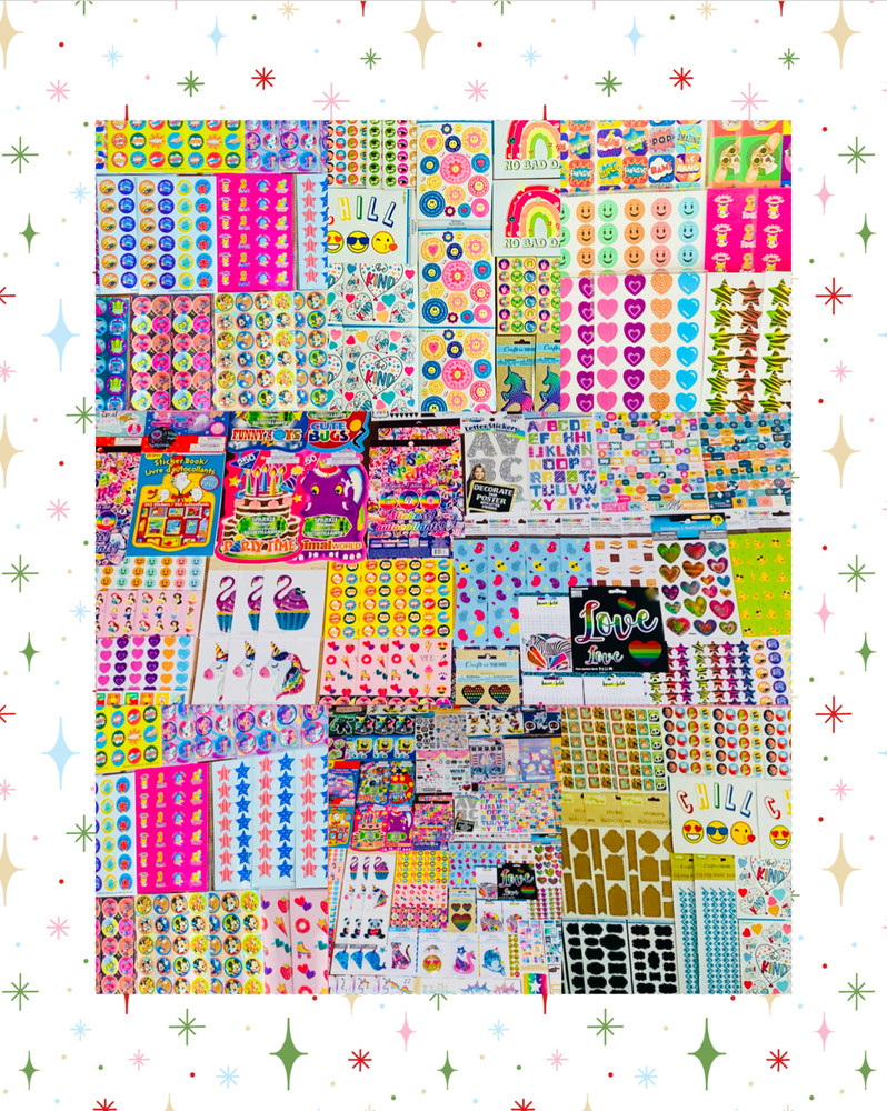 1199+Pcs! happy cheerful colorful bright art projects value quality fun variety