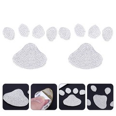 2Pcs Crystal Stickers Decorative Decals for Clothes Bags