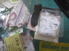 HUGE lot 13 packs Assorted Brands Alphabets Chipboard Plastic Glittered Paper