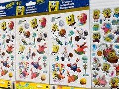 44+ Full STICKER Sheets Popular Character Themes SPIDERMAN Ninja Turtles SONIC +