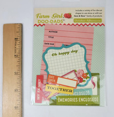 October Afternoon Farm Girl Scrapbooking Lot 12×12 Paper Stickers Die Cuts Cards