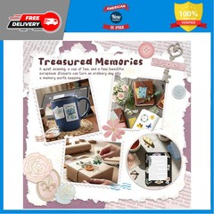 540 Pcs Vintage Floral Scrapbook Supplies Junk Journal Sticker Set Retro Crafts