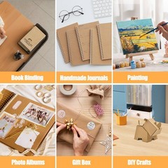 25 PCS 12×16 Inch Chipboard Sheets Heavy Duty Cardboard Scrapbook Art Craft