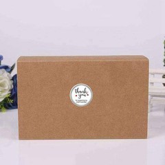 1000 Round Kraft Paper Thank You for Supporting My Small Business Stickers Label