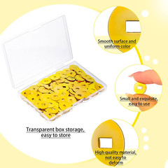 500 Pcs Brass Washers Brads Paper Fastener Metal Brass Fasteners Mini Brads for