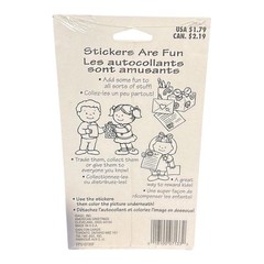 New vintage forget me not American Greetings dalmatian stickers sealed 4 sheets