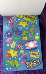 Sticker Lot Sea Creatures Vtg Y2K Ocean Life Fish Whales Mermaids Sandylion book