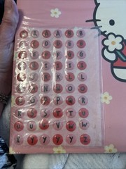 Vintage 2007 Hello Kitty Scrapbook Kit 12”x12” Papers/Stickers See Details 3-26