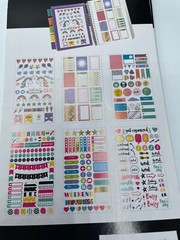 Let’s Planner Stickers 265, 323 & 297 Pieces – Unicorns, Pineapple, xoxo, etc