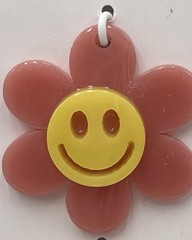 2 Packs The Paper Studio Flower Happy Face Charms Hobby Lobby Exclusive NEW