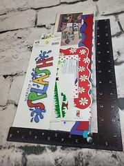Scrapbooking Lot Die-Cut Embellishments Borders Stickers Frames Amusement Park
