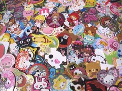 Kawaii 50 Mini Memo Sheets +FREE Large & Sticker Flakes/USA Seller/FREE Ship!!!